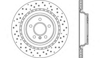OPEN PARTS bdr269920 -  Тормозной диск